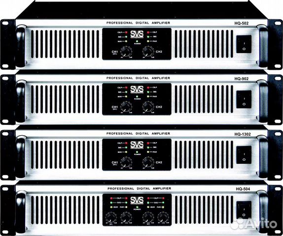Усилитель мощности SVS Audiotechnik HQ-502