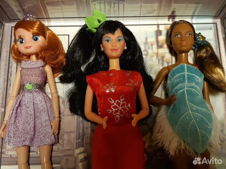 Барби Дисней Русал Золушка Maleficent Хоккей Снейп