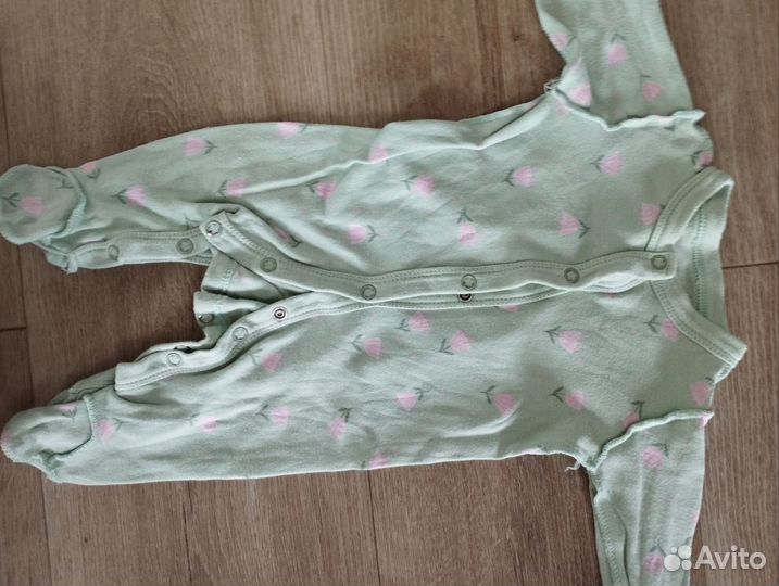 Слипы для новорожденной девочки 56 62