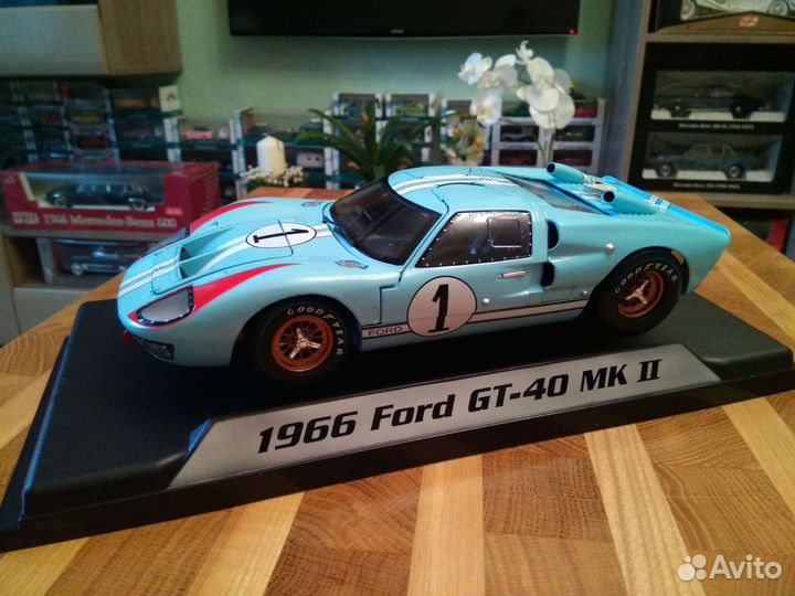 Модель авто Ford GT-40 MK 2