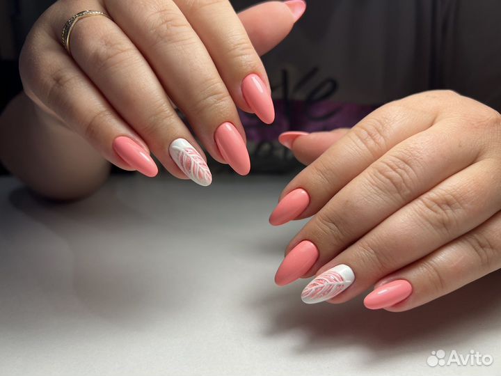 Наращивание ногтей, гель-лак