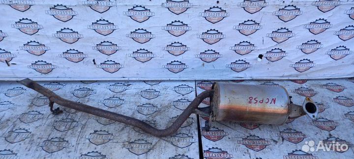 Бочка глушителя Toyota Succeed NCP58G 1nzfe 2007