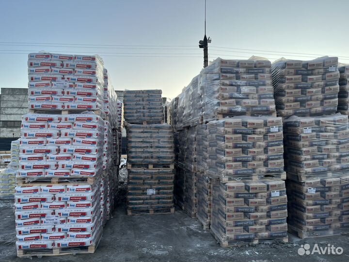 Сухие строительные смеси