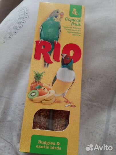 Палочки Rio. Корм для попугая