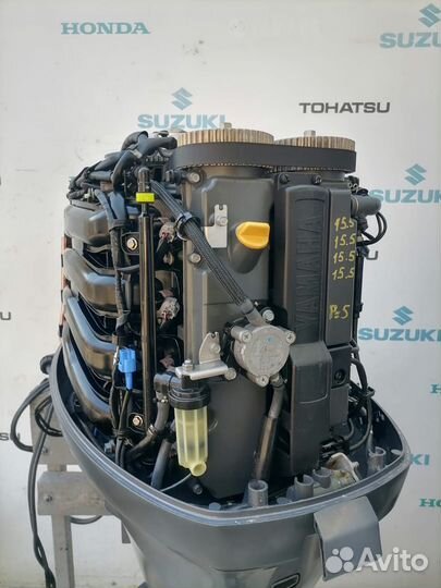 Лодочный мотор из Японии Yamaha F115, нога X