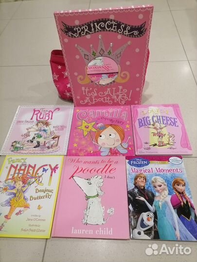Книги на английском только для девочек