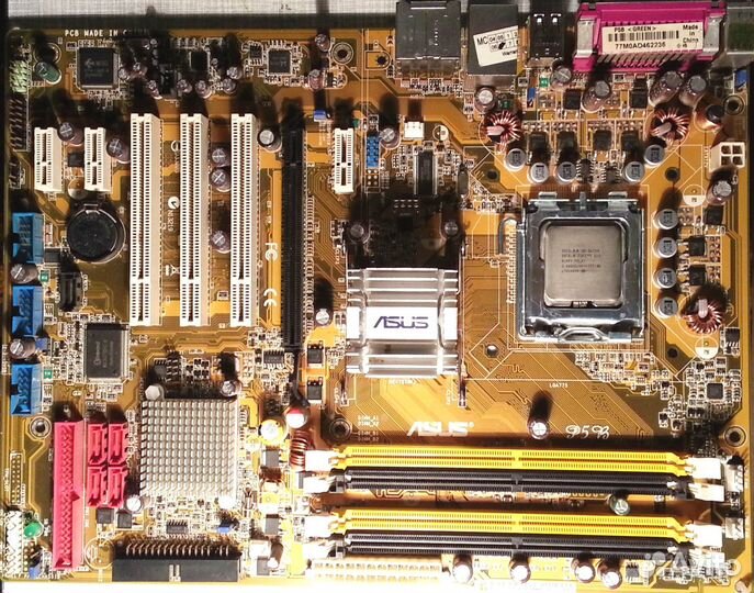MB Asus P5B (s775) + Core2 Duo E6750 + DDR2 1Gbх2