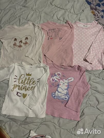 Вещи пакетом для девочки 92 98