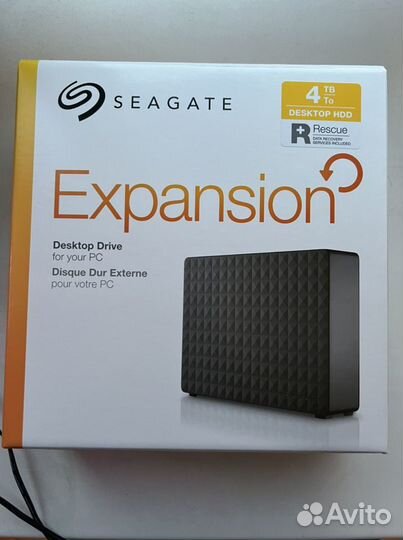 Внешний жесткий диск 4 тб Seagete Expansion