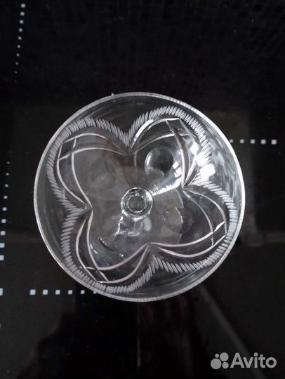 Хрустальные винтажные разные рюмочки