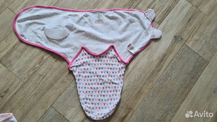 Пеленка кокон SwaddleMe на липучке