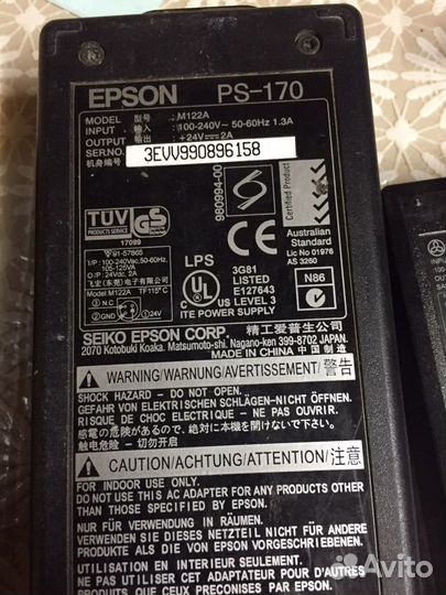 Блок питания epson