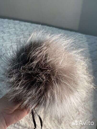 Меховые помпоны натуральные