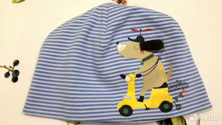 Хлопковые шапочки, 44-46