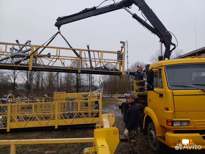 Аренда и услуги манипулятора, стрела 3 т, 7 м, борт 6 т, 5.2 м