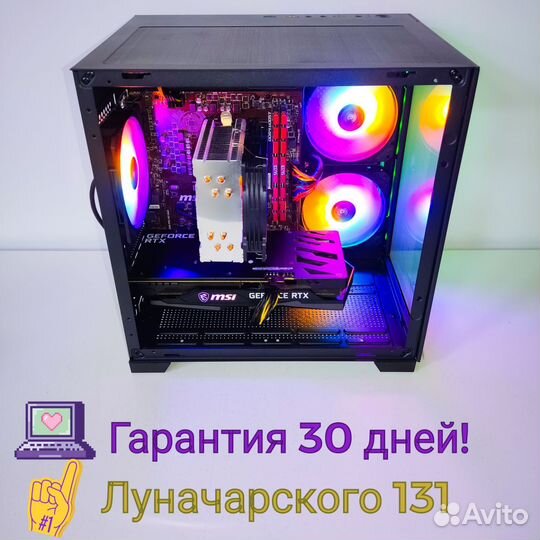Игровой пк Ryzen 5 5500 RTX 3050 512gb M2 SSD
