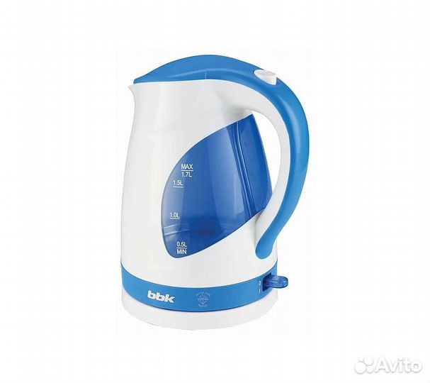 Чайник BBK EK1700P белый/синий
