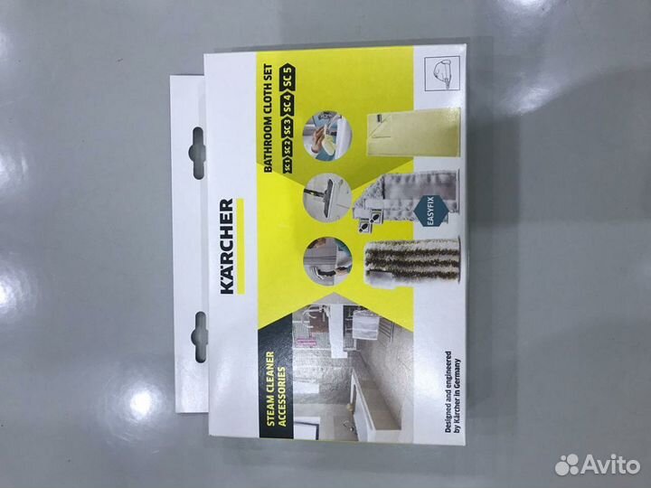 Новый комплект микроволоконных салфеток Karcher