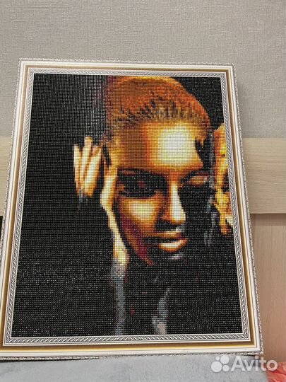 Алмазная вышивка готовая работа