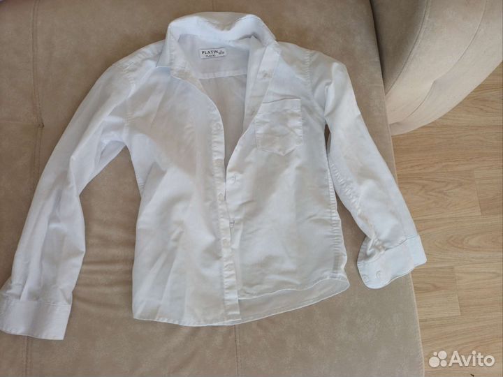 Рубашка для мальчика 128 134