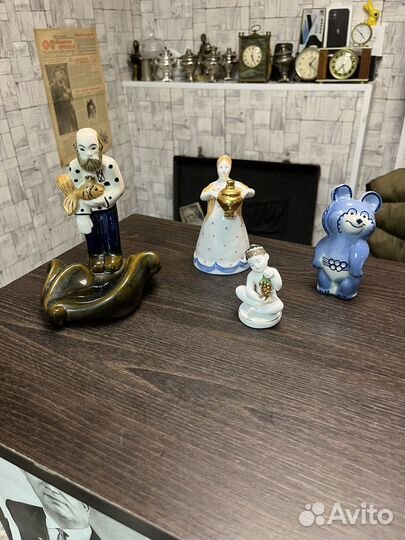 Фарфоровые статуэтки СССР