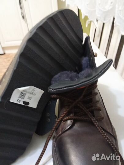 Ботинки мужские зимние45