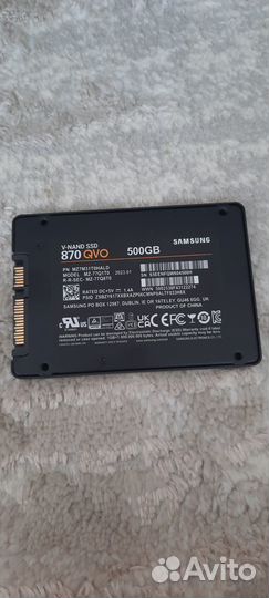Жесткий диск ssd для ноутбука 500 Гб