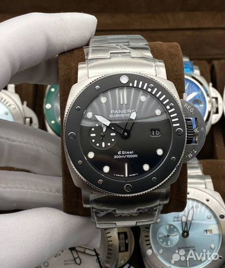 Часы мужские механические серые