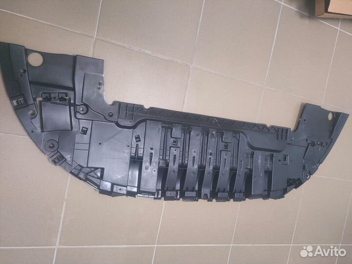 Защита бампера нижняя Меган4 (спойлер)