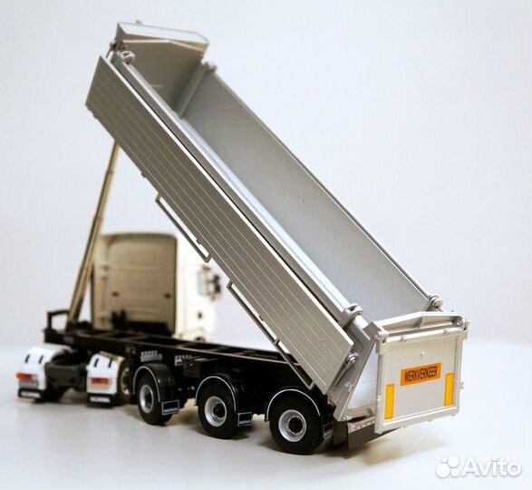 1/50 полуприцеп самосвал WSI асфальтовоз daf