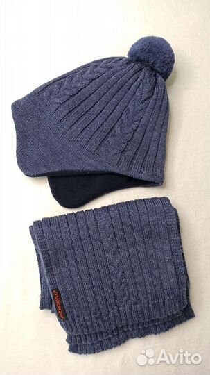 Комплект шапка и шарф Norveg на возраст 3-4 года