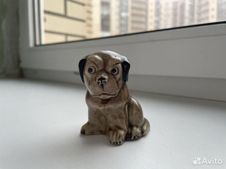 Статуэтка Собачка фарфор