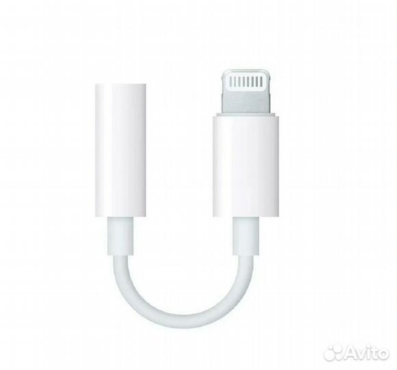 Переходник/адаптер Apple Lightning (M) - mini jack