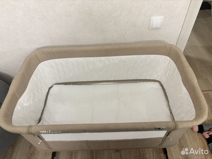 Детская кроватка манеж складная