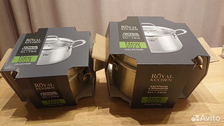 Новые Кастрюли Royal Kuchen