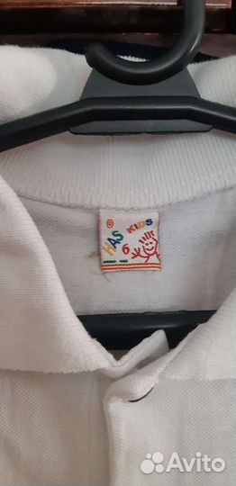 Рубашка поло 6-8л. На мальчика