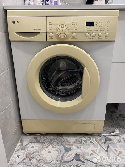 Стиральная машина бу lg 5 кг