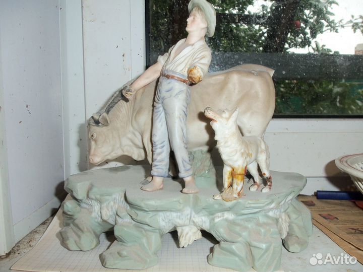 Статуэтка фарфор германия 19 век