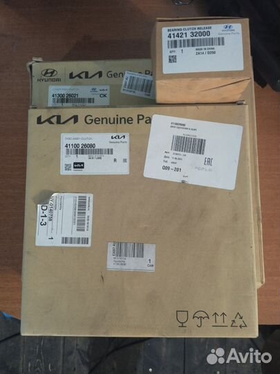 Комплект сцепления KIA Rio / Hyundai Solaris