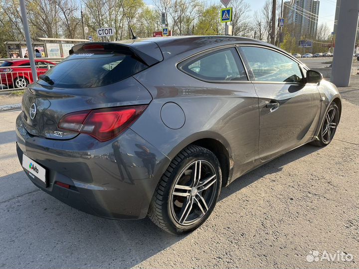 Opel Astra GTC 1.4 AT, 2012, 197 500 км