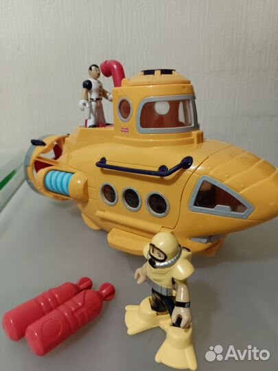 Подводная лодка imaginext