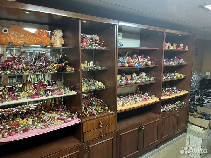 Елочные игрушки СССР