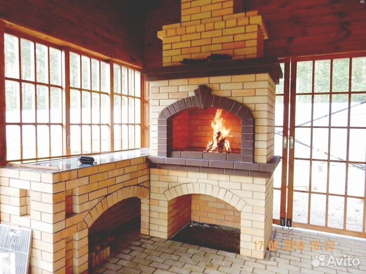 Мангал барбекю, кладка печей, гарантия на работы