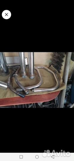 Трубы, зеркала на мотоцикл