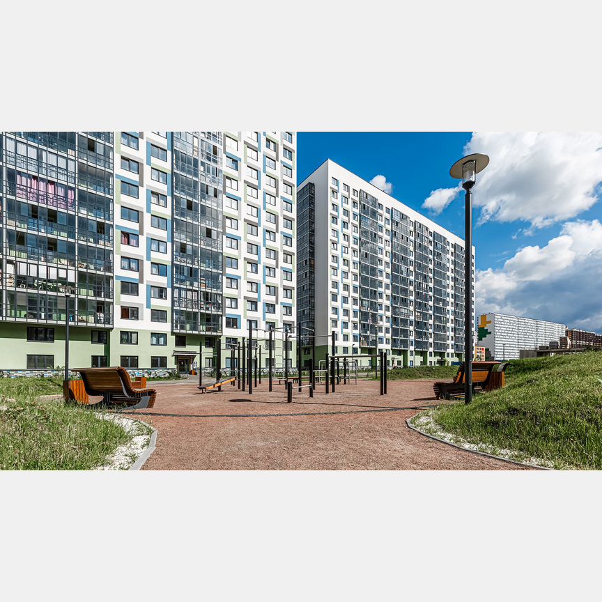 2-к. квартира, 57,1 м², 10/15 эт.