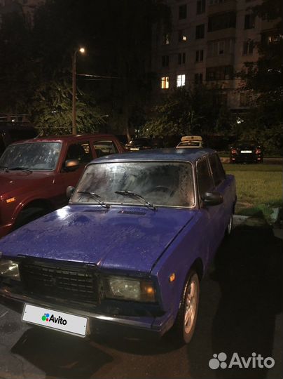 ВАЗ 2107 1.6 МТ, 2008, 100 000 км