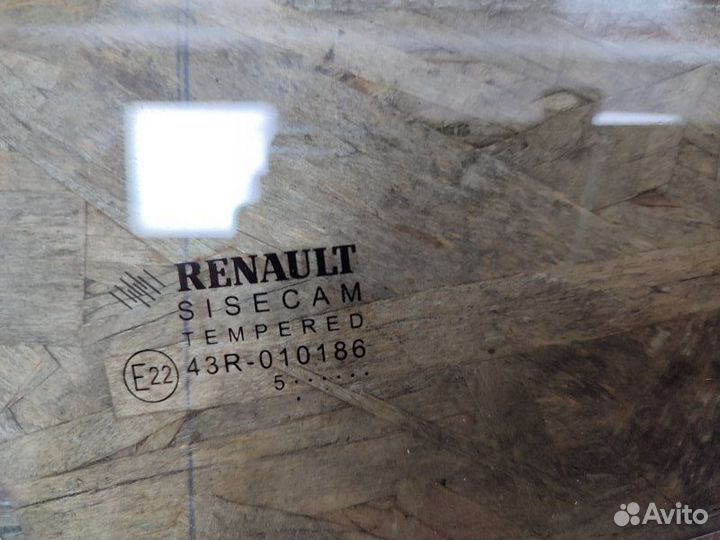 Форточка двери задняя левая Renault Sandero
