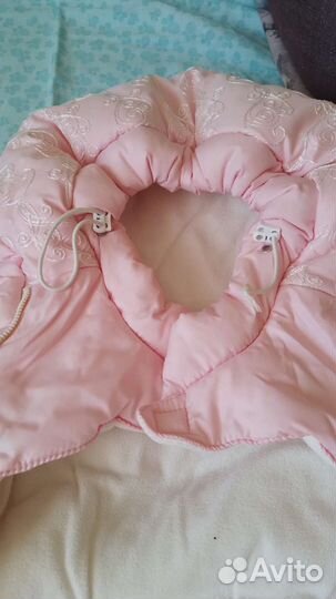 Конверт на выписку для девочки осень