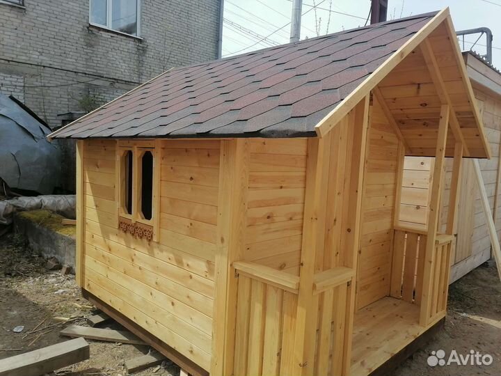 Детский домик для дачи