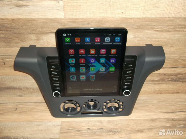 Магнитола Mitsubishi Outlander Android Tesla